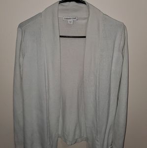 Coldwater Creek light creme Cardigan small